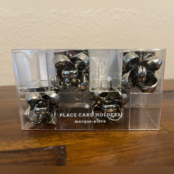 New Pottery Barn Marque Place Place Card Holders - Picture 2 of 5